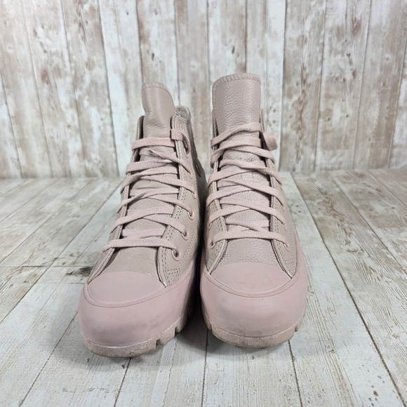 Converse Chuck Taylor All Star Lugged Platform High Top Sneakers Pink Women US 5 - Picture 4 of 8